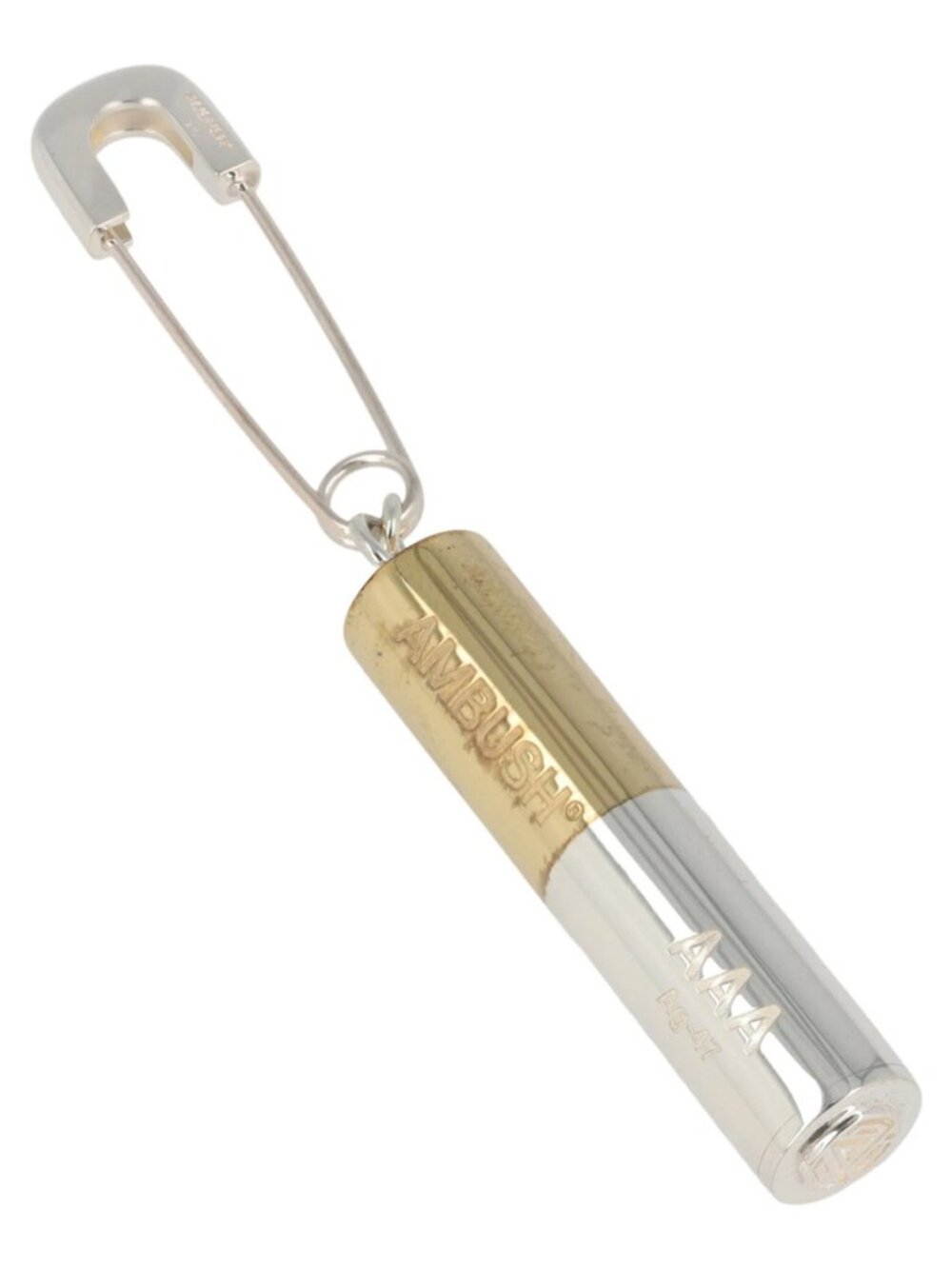 New AMBUSH Women's Earrings Unisex Adult Battery Charm Single Earring